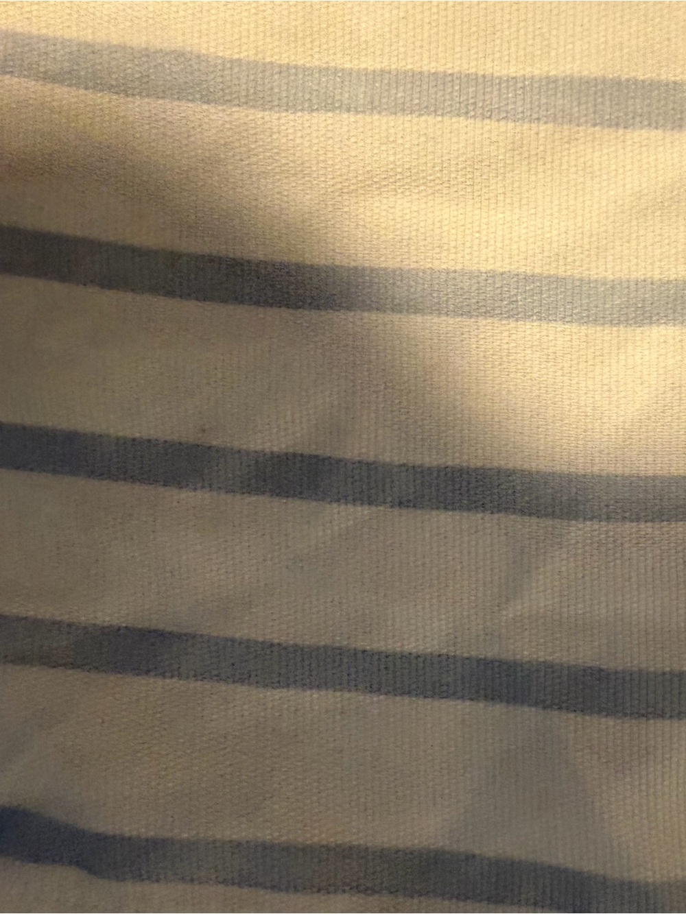 Aritzia Wilfred Blue & White Striped Button-Down Shirt Jacket - Large - Picture 9 of 10